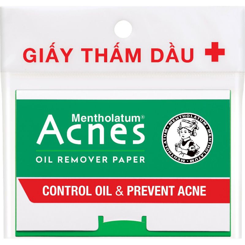 [CHÍNH HÃNG] GIẤY THẤM DẦU ACNES 100 TỜ - CONTROL OIL &amp; PREVENT ACNE