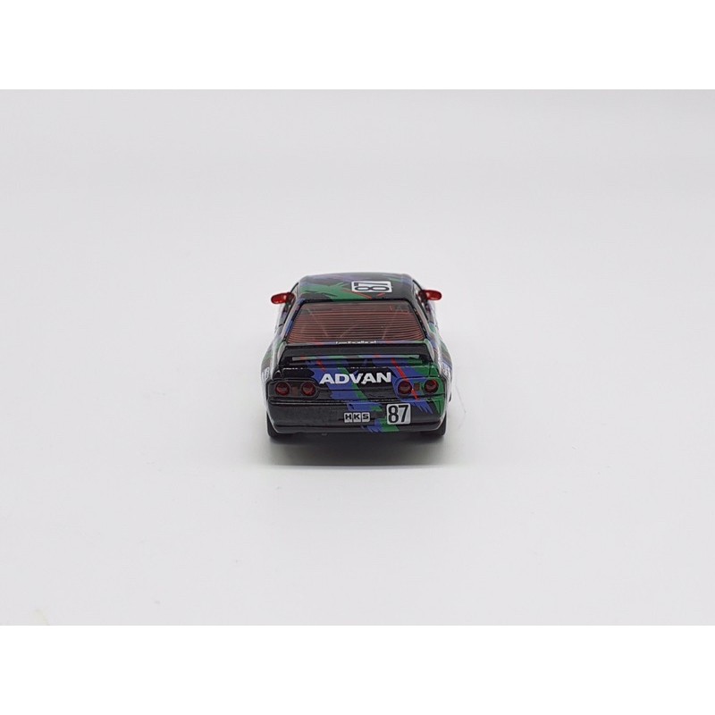 Xe Mô Hình Nissan Skyline GT-R (R32) Gr.A #87 HKS 1993 Japan Touringcar Championship 1:64 MiniGT ( Xanh Lá )