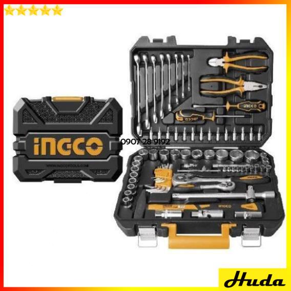 Bộ dụng cụ công cụ đồ nghề đa năng 77 chi tiết TOtal Ingco