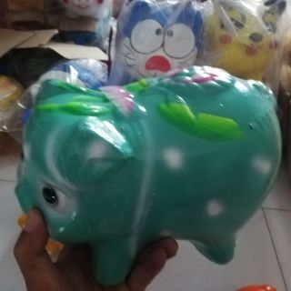 Heo đất tiết kiệm loại trung 15x16x24cm !