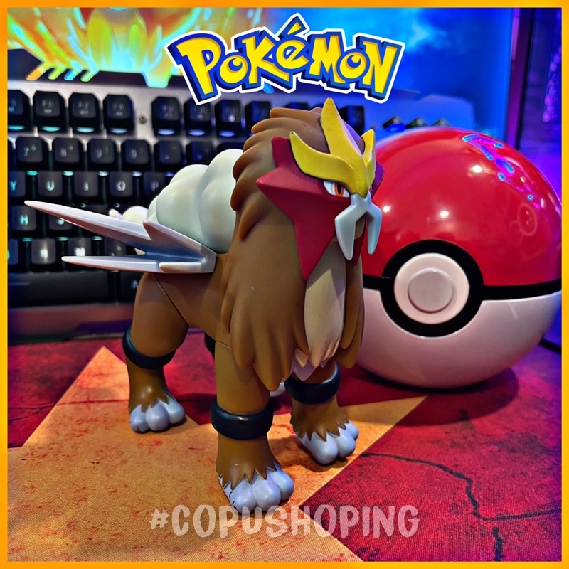 Mô hình Pokémon Bộ 3 Thần Thú Suicune Entei Raikou Tomy