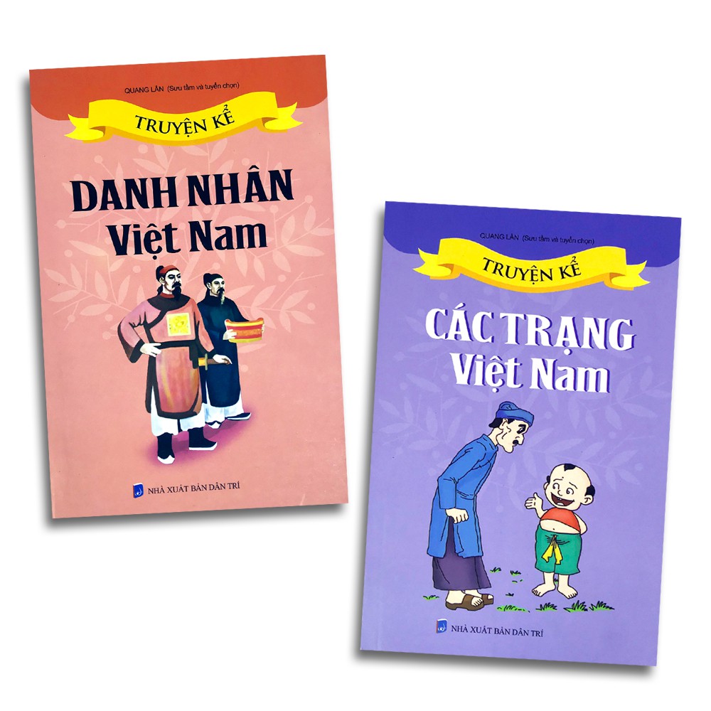 Sách - Truyện Kể Các Trạng Và Danh Nhân Việt Nam (Bộ 2q, lẻ tùy chọn)