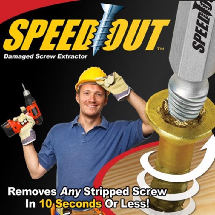BỘ 4 MŨI KHOAN ỐC VÍT ĐA NĂNG SPEED OUT