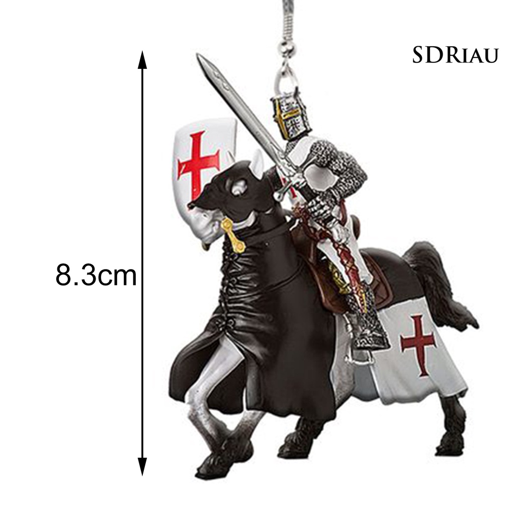 Dây Treo Trang Trí Xe Hơi Hình Hiệp Sĩ Templar