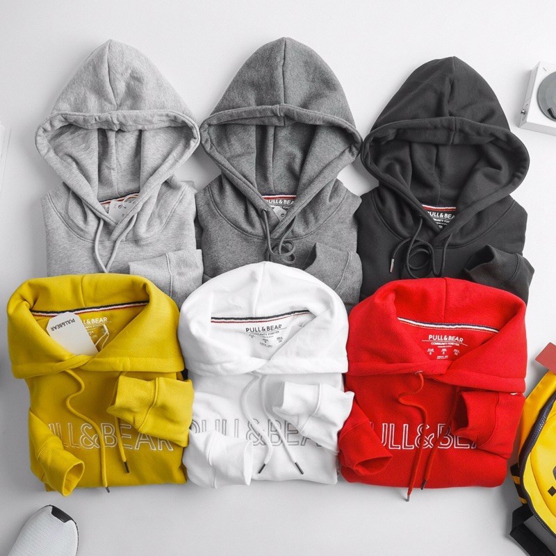 Áo nỉ hoodie thêu chữ