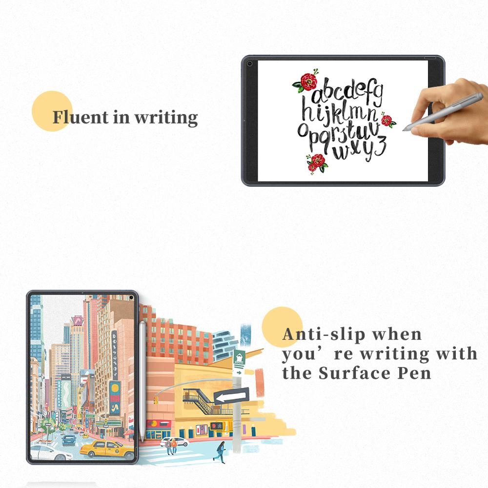 Xumu 2Pcs PET Paper Like Film Anti Glare For Huawei Matepad 11 Pro 10.8 12.6 Mate Pad 10.4 Matte PET Drawing Writing Screen Protector Painting Paperlike
