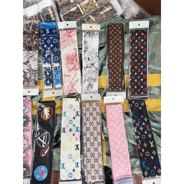 Khăn quấn túi HM, buộc tóc hàng đẹp