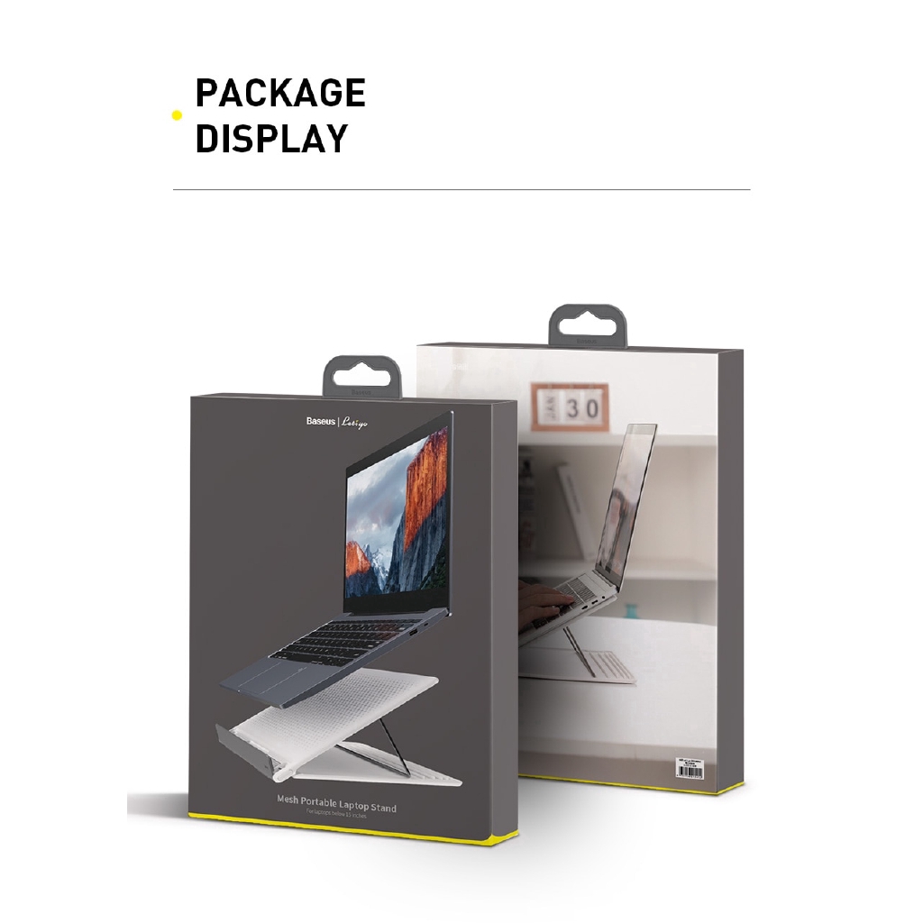 Giá đỡ BASEUS cho Laptop/Macbook Air Pro cỡ 13/14/15/16 Inch | BigBuy360 - bigbuy360.vn