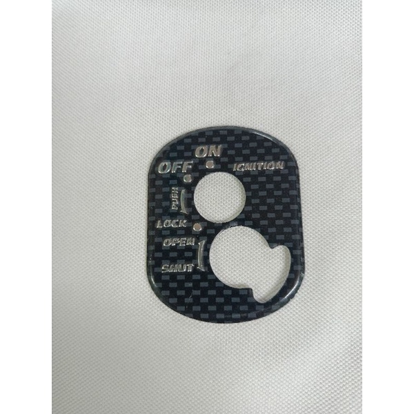 Miếng dán ổ khóa Vision đời đầu 2013 hợp kim Carbon