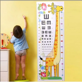 Decal dán tường đo chiều cao cho bé - thước đo chiều cao