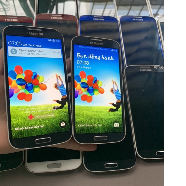 Điện thoại Samsung Galaxy S4 Ram 2/16GB chính hãng nhập khẩu,Fb, Zalo,Titok, điện thoại giá rẻ... tặng pin mới 100%
