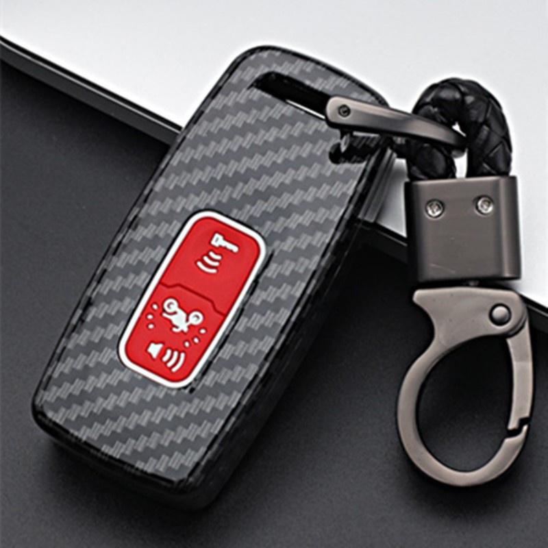 Vỏ Chìa Khóa Điều Khiển Từ Xa ABS Sợi Carbon Cho Honda PCX PCX-160 PCX160 PCX 160 2021