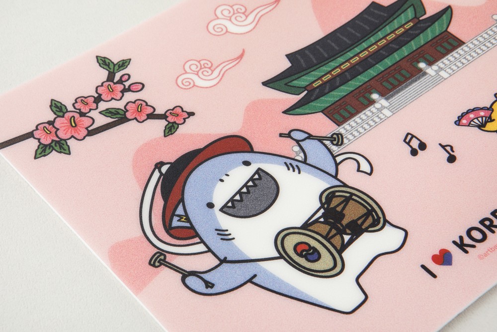 Miếng Lót Chuột ARTBOX Hàn Quốc Họa Tiết Những Người Bạn Galapagos Friends Xinh Xắn