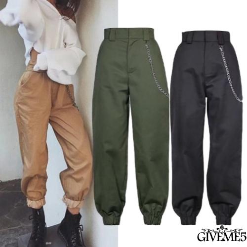 Quần Jogger lưng cao thời trang cho nữ