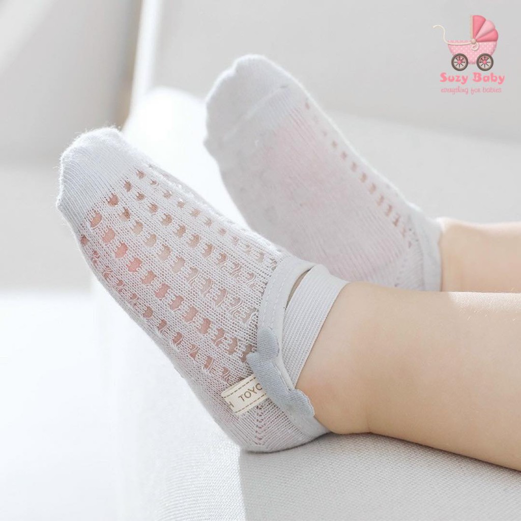 Tất lưới bàn điều hòa cho bé,chống trượt thoáng khí