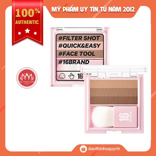 Phấn Tạo Khối Shading Almond Filter Shot 16brand