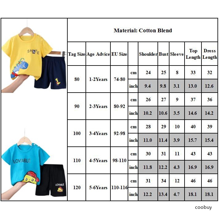 COD Bộ ÁO Thun NgắN Tay + QuầN NgắN Baggy Cho Bé CO