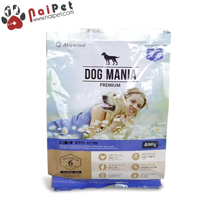 Thức Ăn Hạt Cho Chó Mọi Lứa Tuổi Dog Mania Premium 5kg