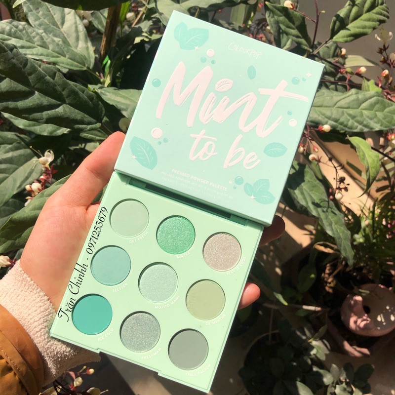 Có sẵn có bill - Bảng phấn mắt Colourpop Mint to be