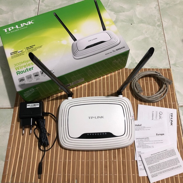Router wifi TP Link 841N hàng new, fullbox, bảo hành chính hãng 12 tháng. Có combo cho khách cần số lượng