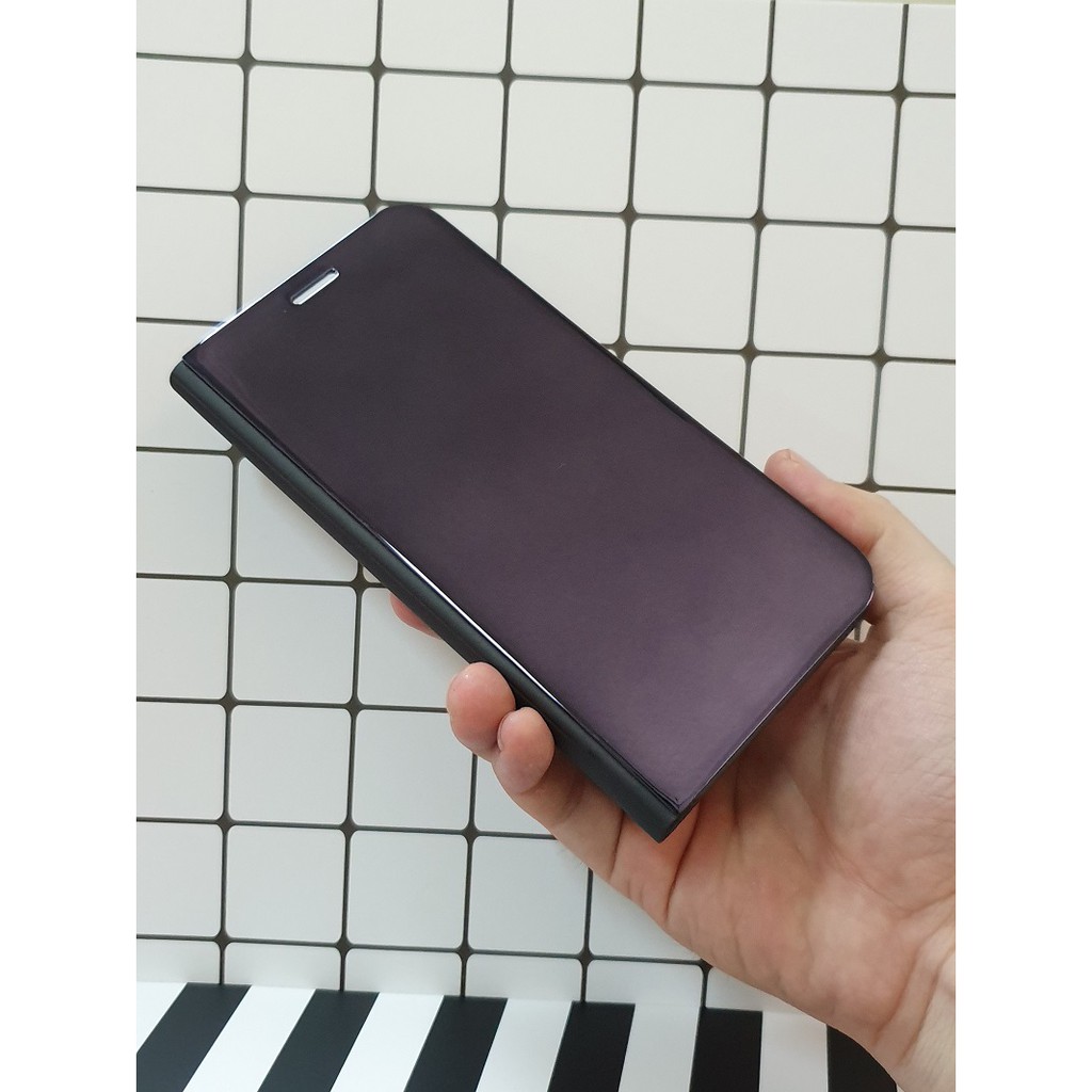 Bao da tráng gương Samsung A8/ A8+ ( 2018) - Pk666