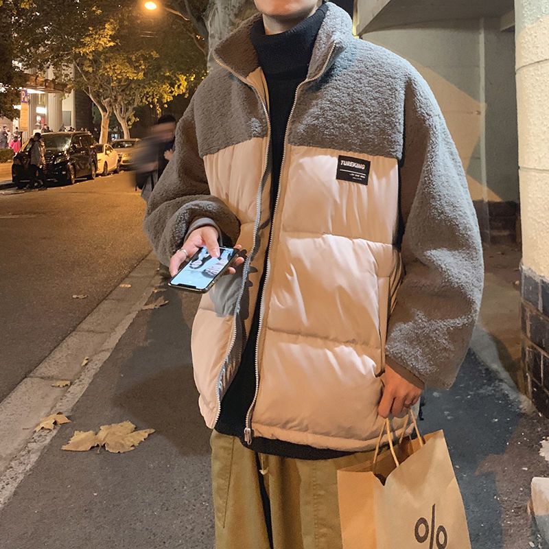 ÁO PHAO LÔNG CỪU UNISEX DÀY DẶN HÀNG OD TAOBAO