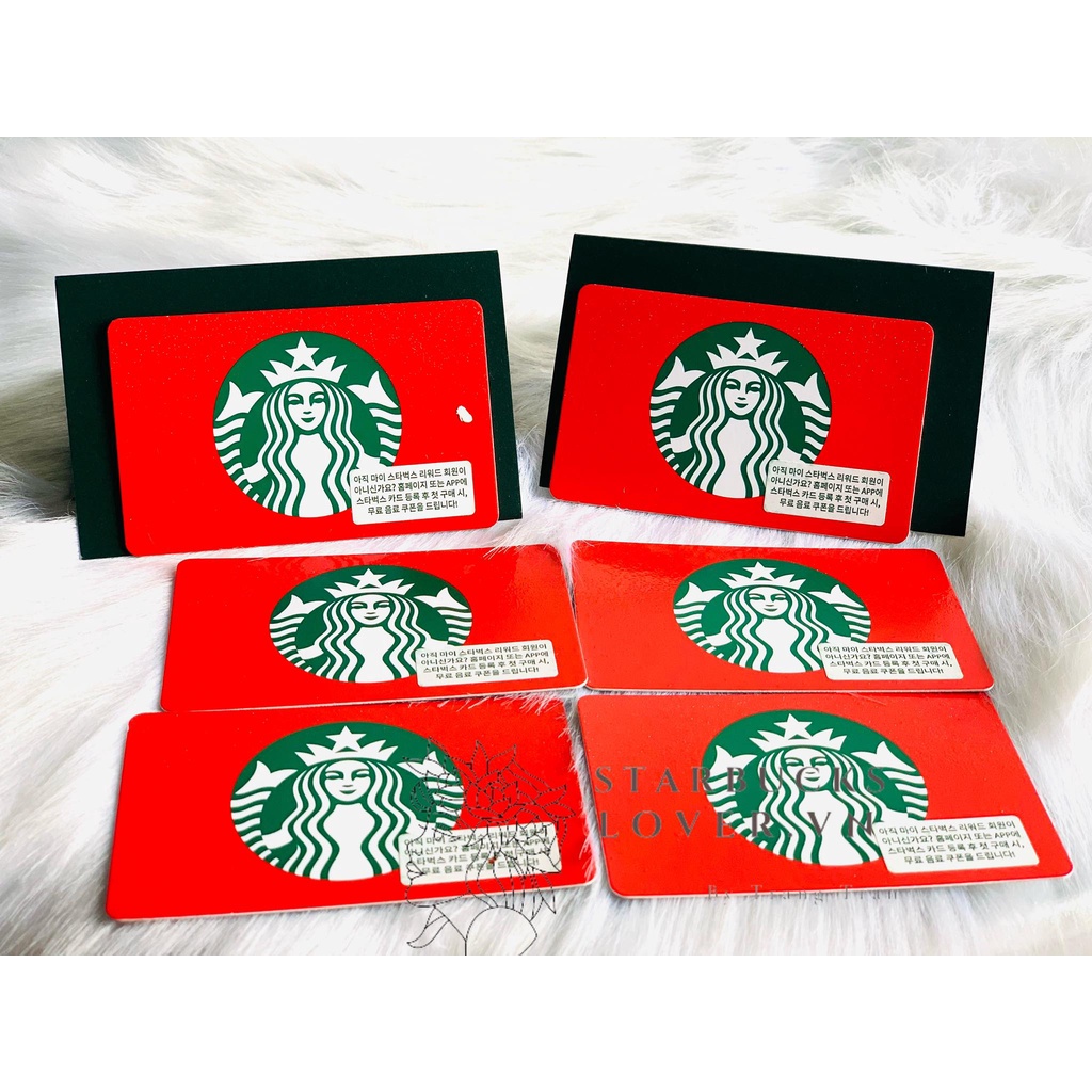 |MỚI-SƯU TẬP| THẺ STARBUCKS ĐA DẠNG
