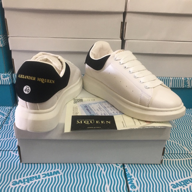 Free ship Giày Mcqueen Nam Nữ Đế Độn Cao Cấp