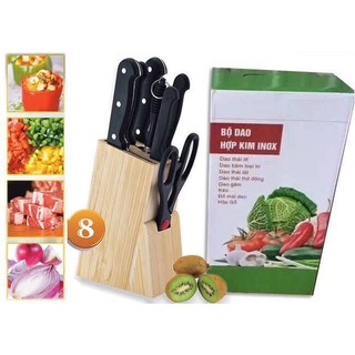 Bộ dao kéo hợp kim inox 7 món