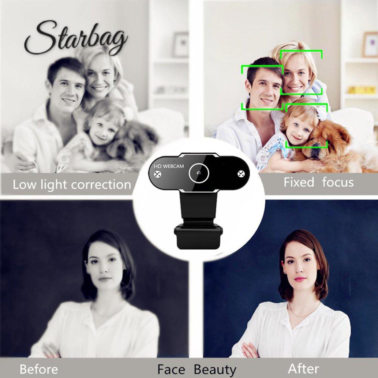 Webcam Bảo Vệ Máy Tính Xoay Được Kèm Mic | BigBuy360 - bigbuy360.vn