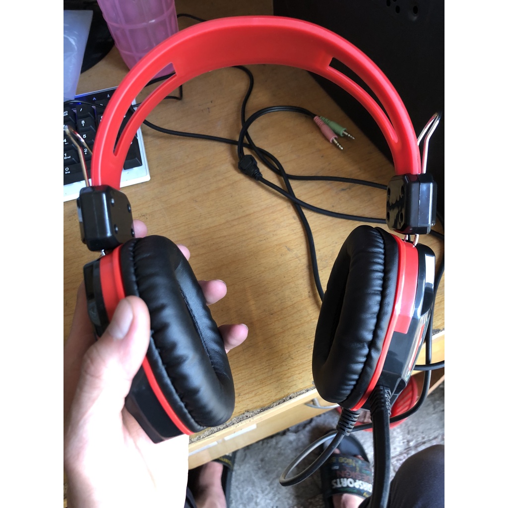 Tai nghe gaming SPtech stereo music headset.