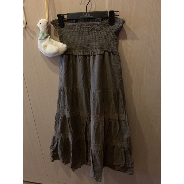 Đầm ống dài maxi vintage 2hand hàng si tuyển hàng, váy tầng vintage công chúa