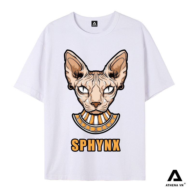 Egyptian Cat Tshirt - Áo thun Unisex fullsize