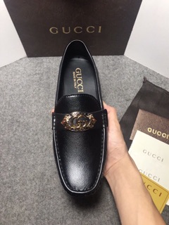 Giày lười GG da mềm êm chân