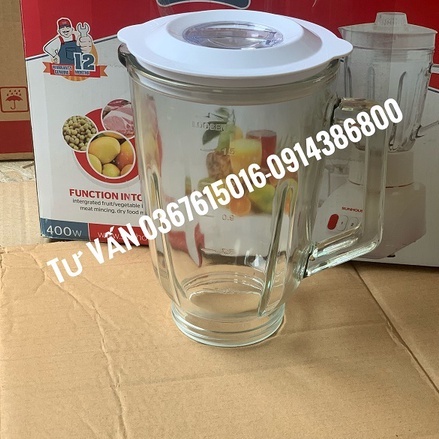 [Mã ELHA22 giảm 5% đơn 300K] cối thủy tinh máy xay happy cook 150b, 150c