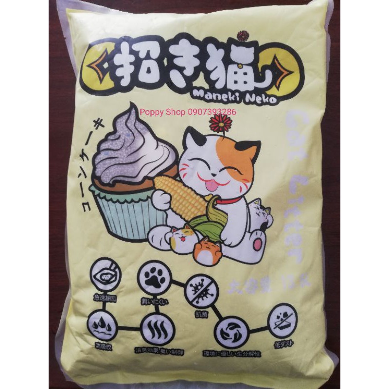 Cát Vệ Sinh Maneki Neko Cho Mèo Hàng Tốt Giá Bình Dân Bao 5 Lit x 2