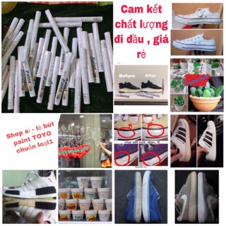 Bút paint TOYO Market SA101 tẩy trắng giày, Bút TOYO vẽ lốp, trang trí