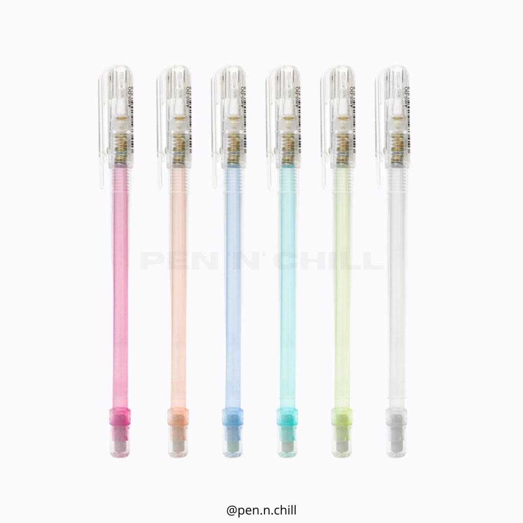 Bút chì bấm thân trong suốt có nắp Pentel Caplet cỡ ngòi 0.5mm