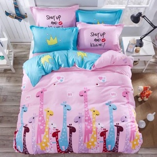BỘ VỎ CHĂN GA GỐI DOREMON TEM THƯ