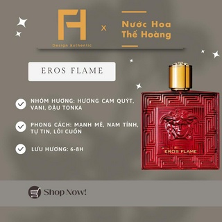 Nước hoa nam eros flame chiết 10ml, 20ml - nước hoa thế hoàng