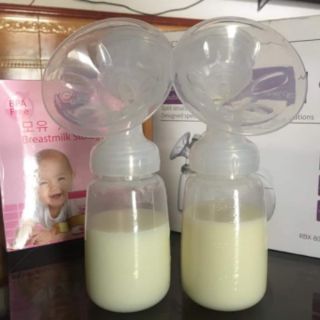 Máy hút sữa điện đôi real bubee