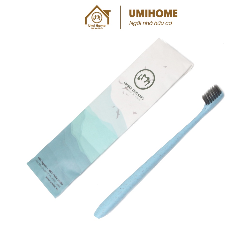 Bản chải hữu cơ Lúa Mạch UMIHOME - Giao màu ngẫu nhiên