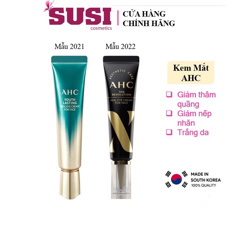 Kem Dưỡng Mắt AHC season 8 Time Rewind Real Eye Cream For Face