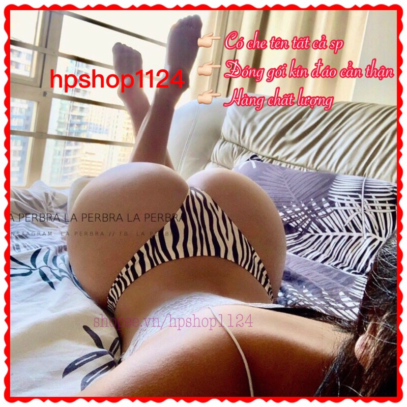 Quần lót lọt khe hoạ tiết da báo gợi cảm - Quần lót nữ sexy quyến rũ 902