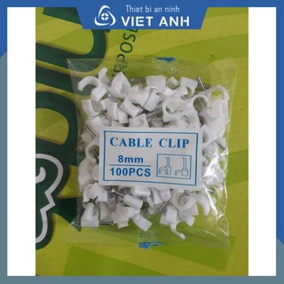 Nẹp dây mạng, đồng trục ( 8mm)