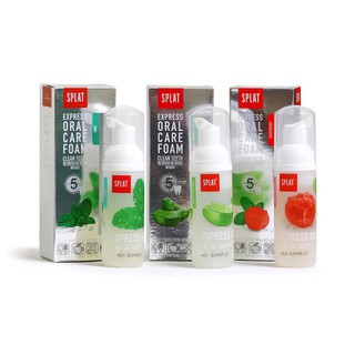 Nước súc miệng, bọt súc miệng vệ sinh răng miệng trong 1 phút splat oral care foam 50ml