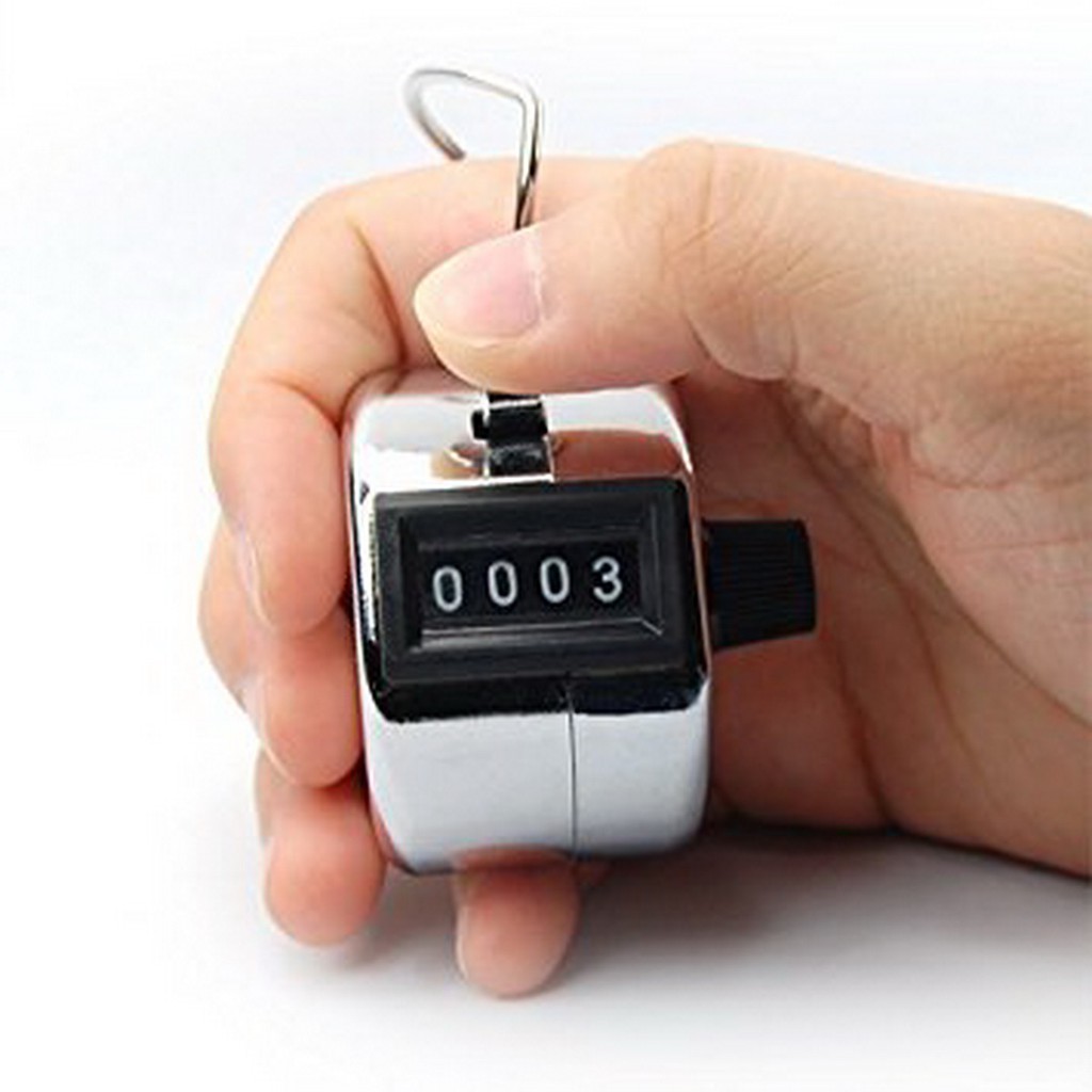 Bộ đếm bằng tay 4 số phục vụ công tác kiểm điếm ngày công, ngày thu hoạch trong nông nghiệp, quân sự, kỹ thuật