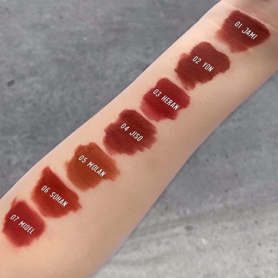 Son Kem Lì Matte Colorpony 5g - Red Magic Stick Velvet Matte - Son Mềm Mịn Bền Màu Lâu Trôi