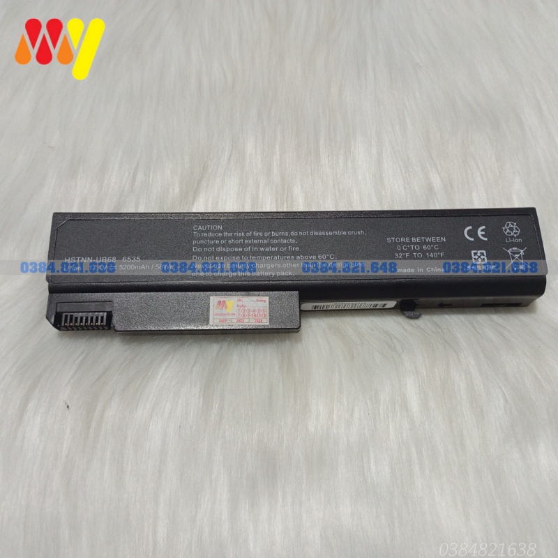 Pin laptop HP EliteBook 6930p 8440p 8440w / Compaq 6530b 6535b 6440b 6730b 6735b. Bảo hành 12 tháng đổi mới