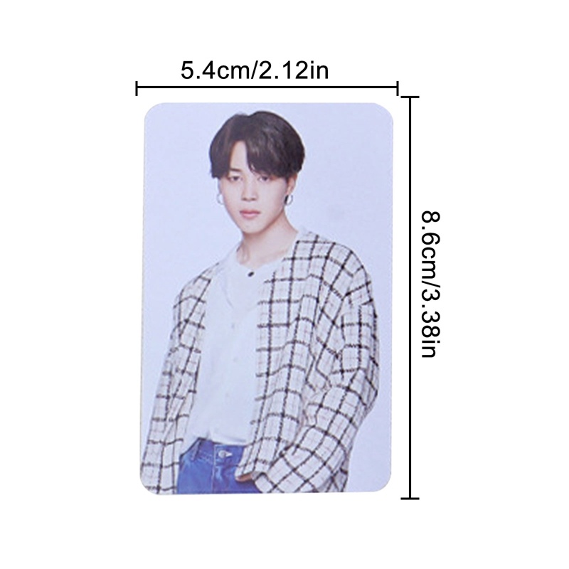 flowersqueen Set 7 Thẻ Hình Cao Cấp Cho Fan Của KPOP BTS